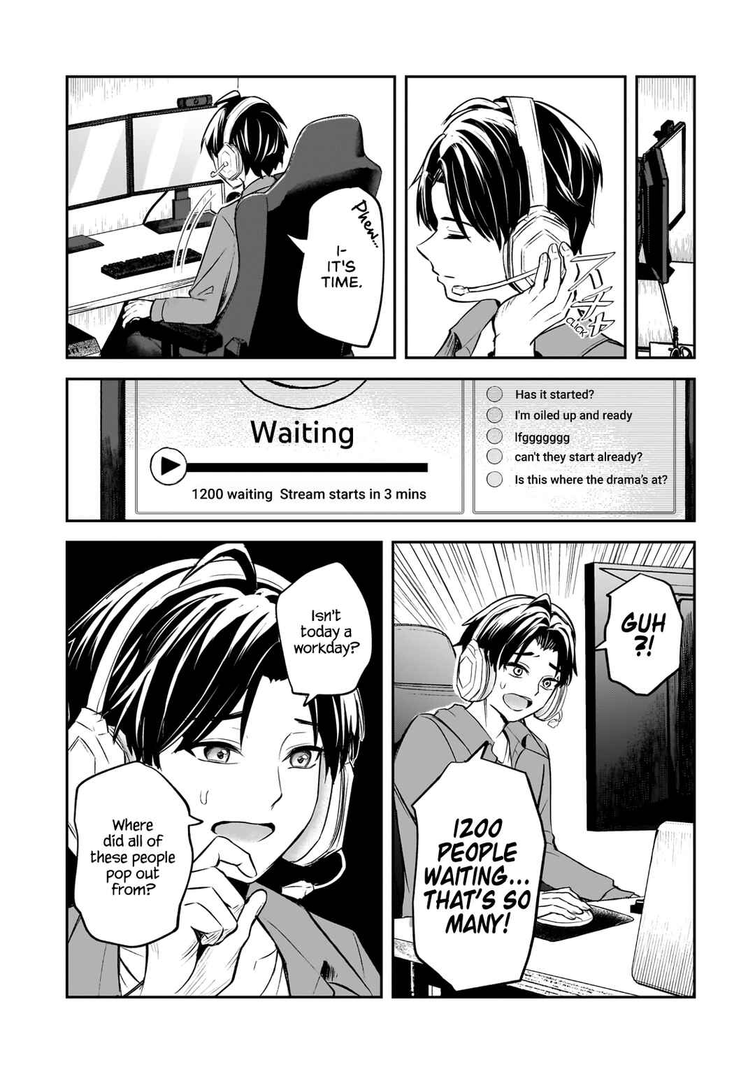 Aorikei Game Haishinsha (20-sai), Haishin no Kiri Wasure ni Yori Ii Hito Bare Suru. Chapter 1 page 27