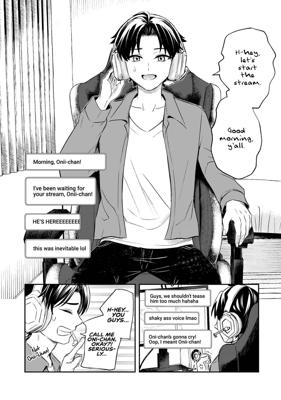 Aorikei Game Haishinsha (20-sai), Haishin no Kiri Wasure ni Yori Ii Hito Bare Suru. Chapter 1 page 29