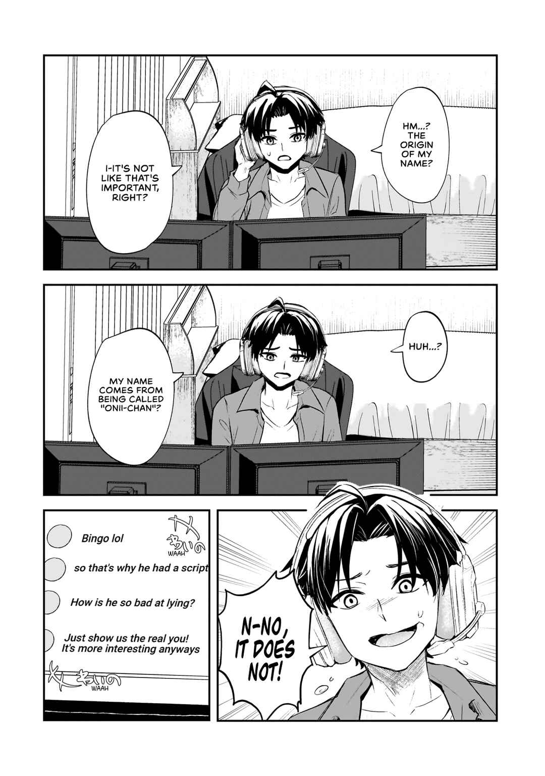 Aorikei Game Haishinsha (20-sai), Haishin no Kiri Wasure ni Yori Ii Hito Bare Suru. Chapter 1 page 30
