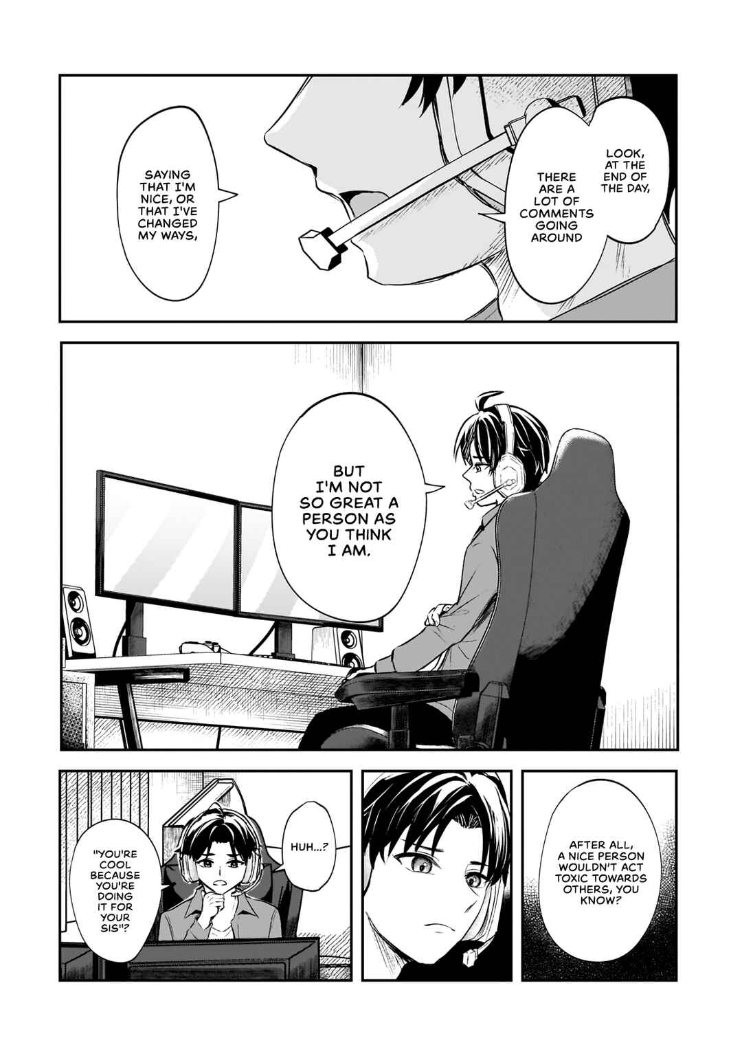 Aorikei Game Haishinsha (20-sai), Haishin no Kiri Wasure ni Yori Ii Hito Bare Suru. Chapter 1 page 34