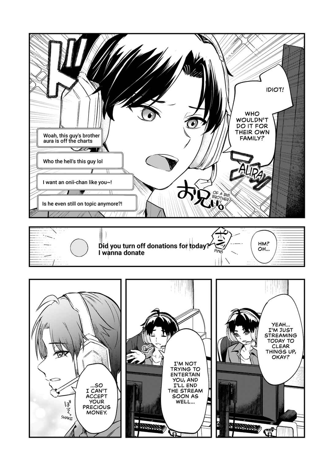 Aorikei Game Haishinsha (20-sai), Haishin no Kiri Wasure ni Yori Ii Hito Bare Suru. Chapter 1 page 35