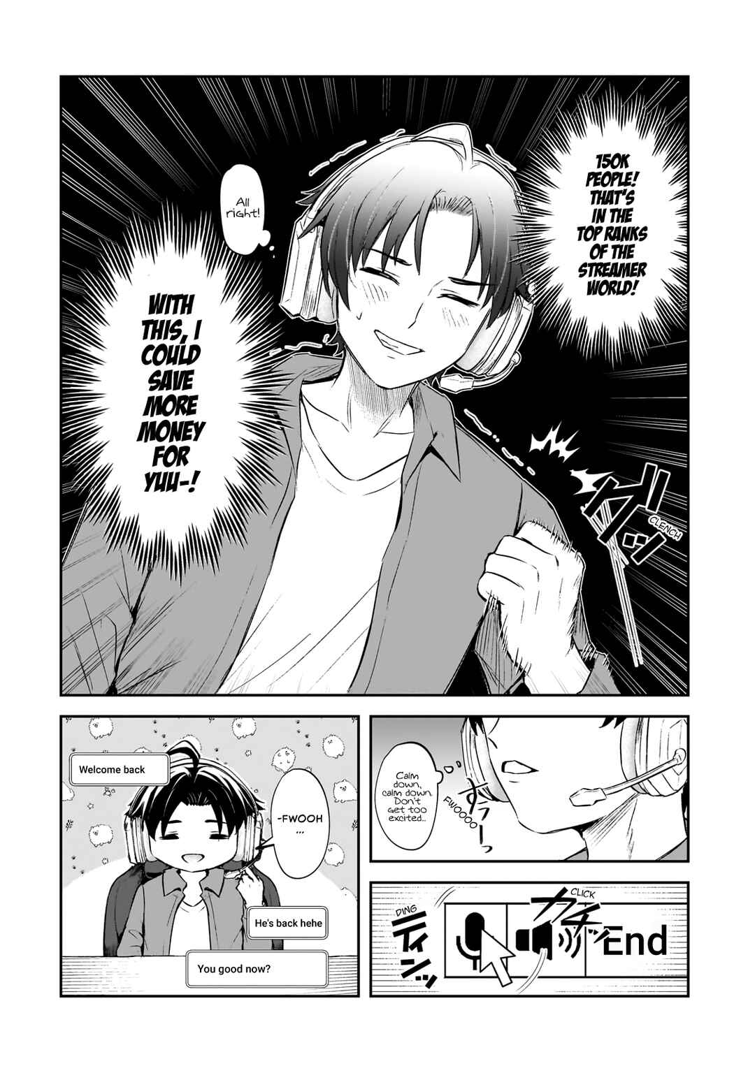 Aorikei Game Haishinsha (20-sai), Haishin no Kiri Wasure ni Yori Ii Hito Bare Suru. Chapter 1 page 38