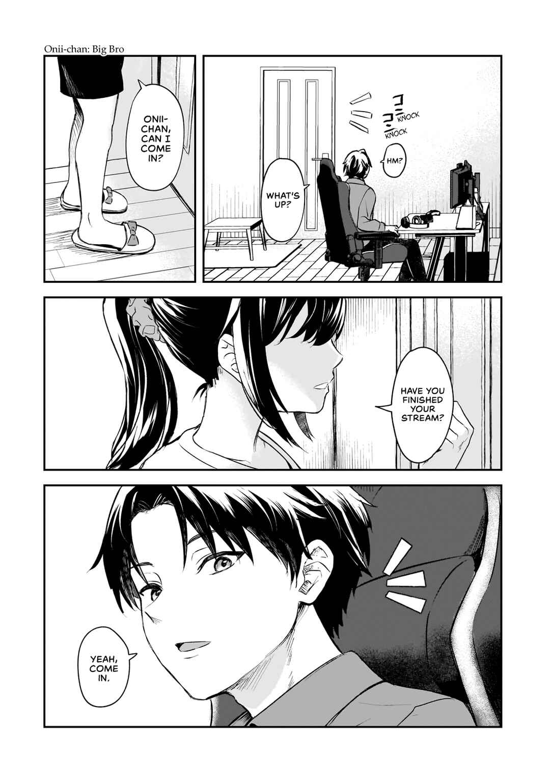 Aorikei Game Haishinsha (20-sai), Haishin no Kiri Wasure ni Yori Ii Hito Bare Suru. Chapter 1 page 6