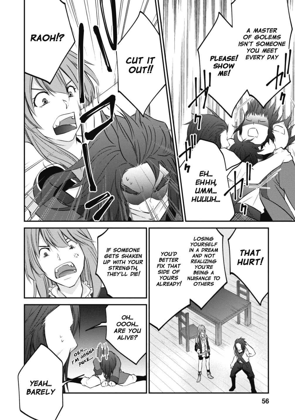 Arafoo Shachiku no Golem Master Chapter 9 page 1