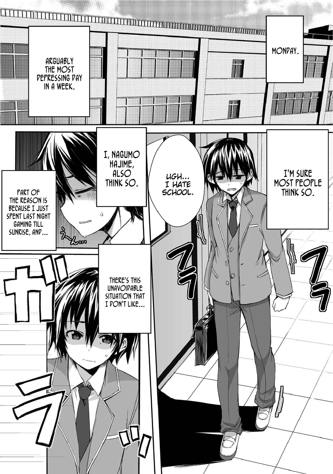 Arifureta: From Commonplace to World's Strongest Chapter 1.1 page 1