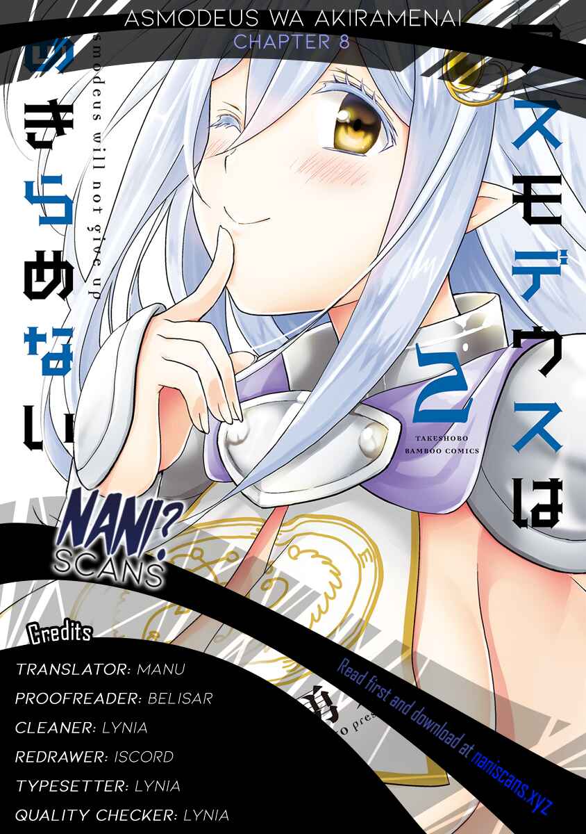 Asmodeus wa Akiramenai Chapter 8 page 0