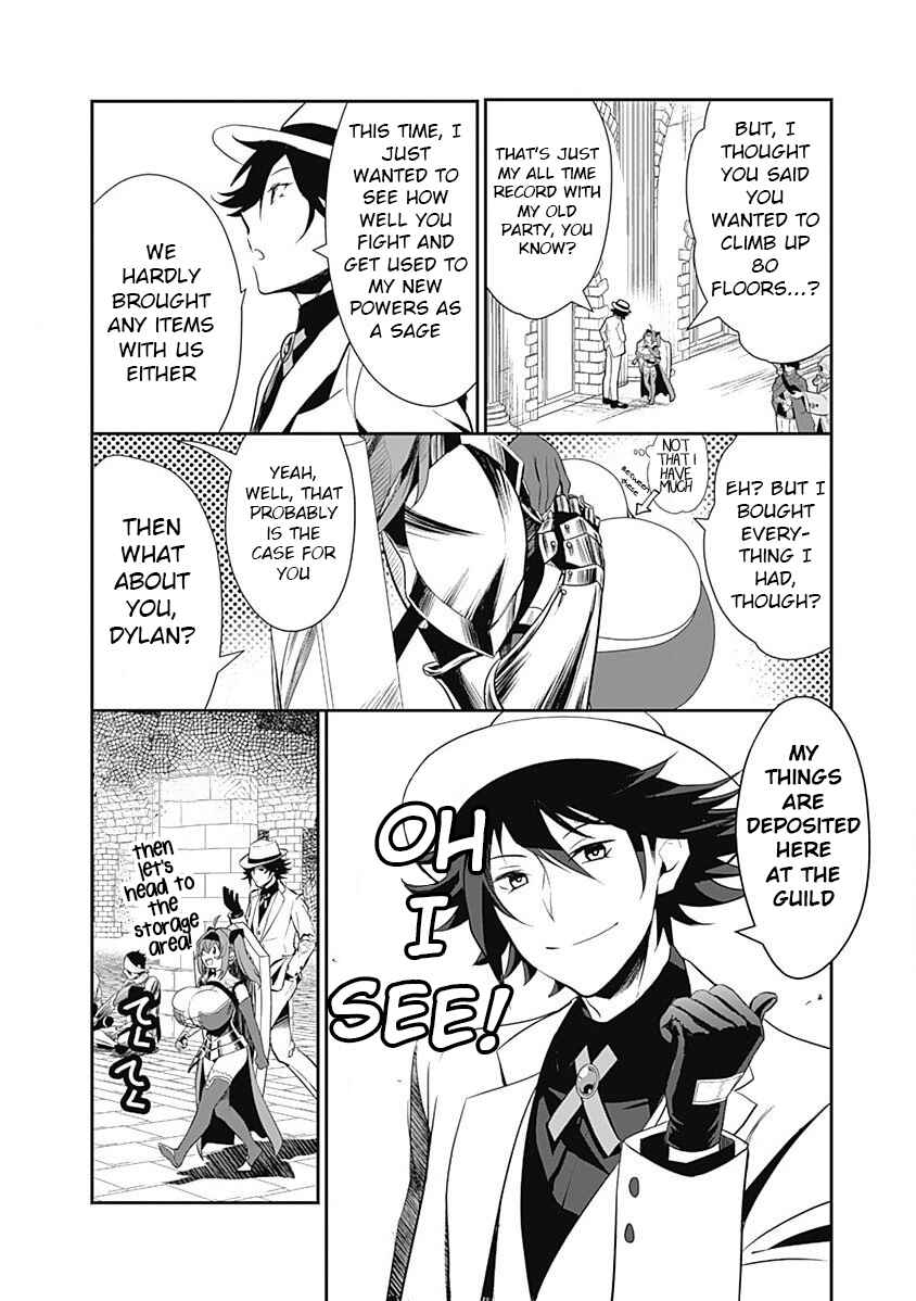 Asobinin wa Kenja ni Tenshoku Dekiru tte Shittemashita? ~ Yuusha Party o Tsuihou Sareta Lv 99 Chapter 8 page 1