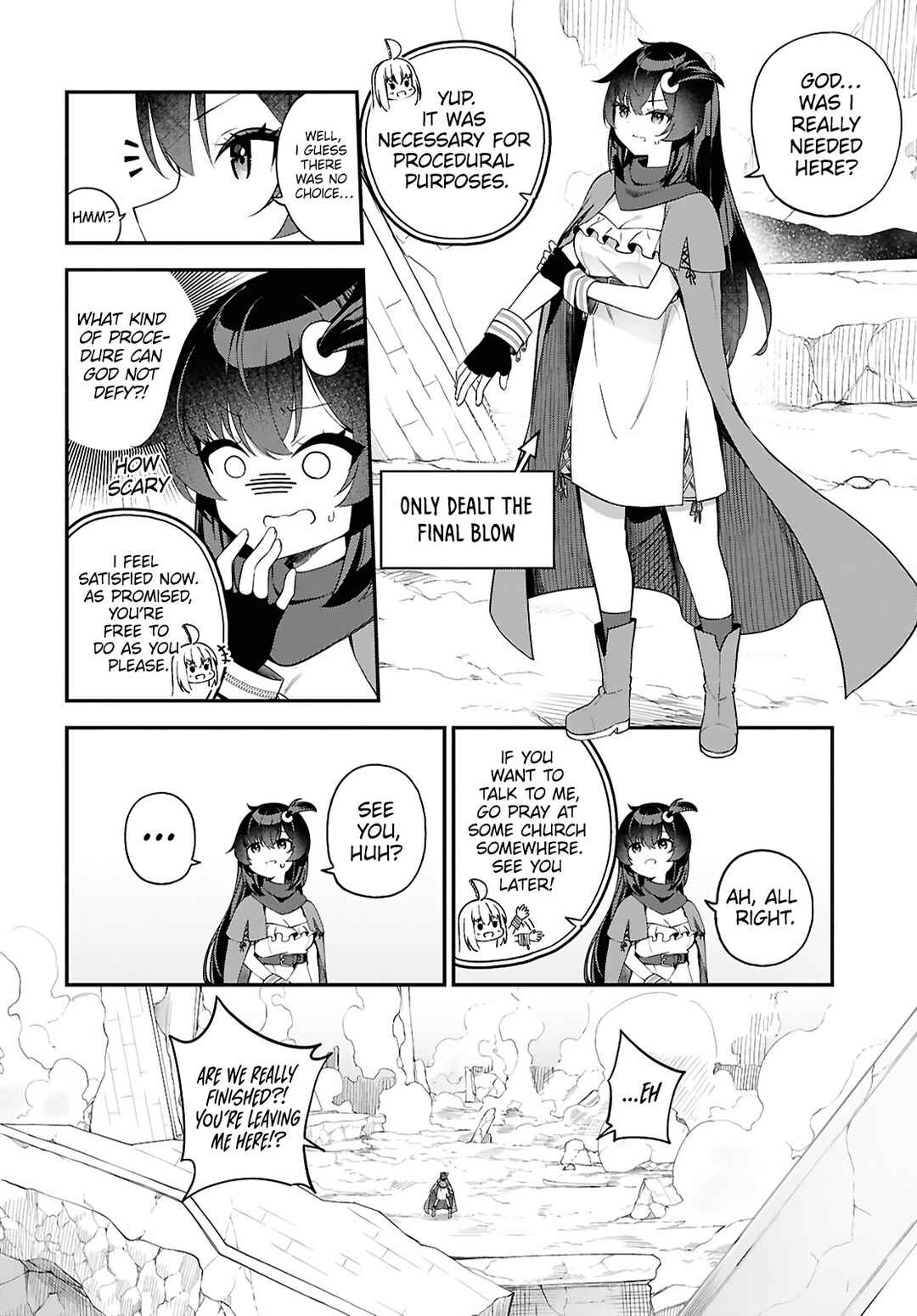 Ato wa Gojiyuu ni Douzo! ~Tutorial de Kami-sama ga Last Boss wo Taoshi Chatta node Watashi wa Suki Houdai Ikiteiku~ Chapter 1 page 14