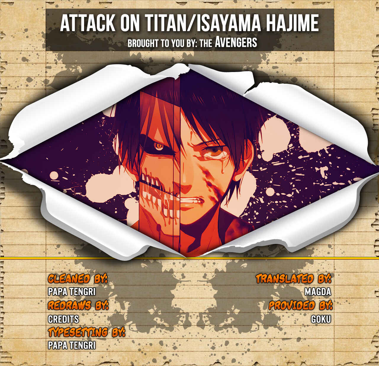 Attack on Titan Chapter 125 page 1