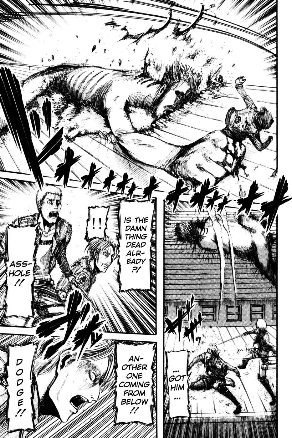 Attack on Titan Chapter 14 page 13
