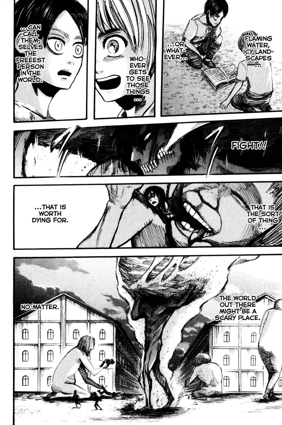 Attack on Titan Chapter 14 page 34