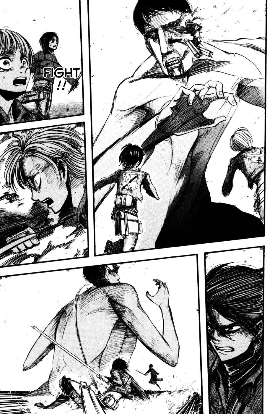 Attack on Titan Chapter 14 page 37