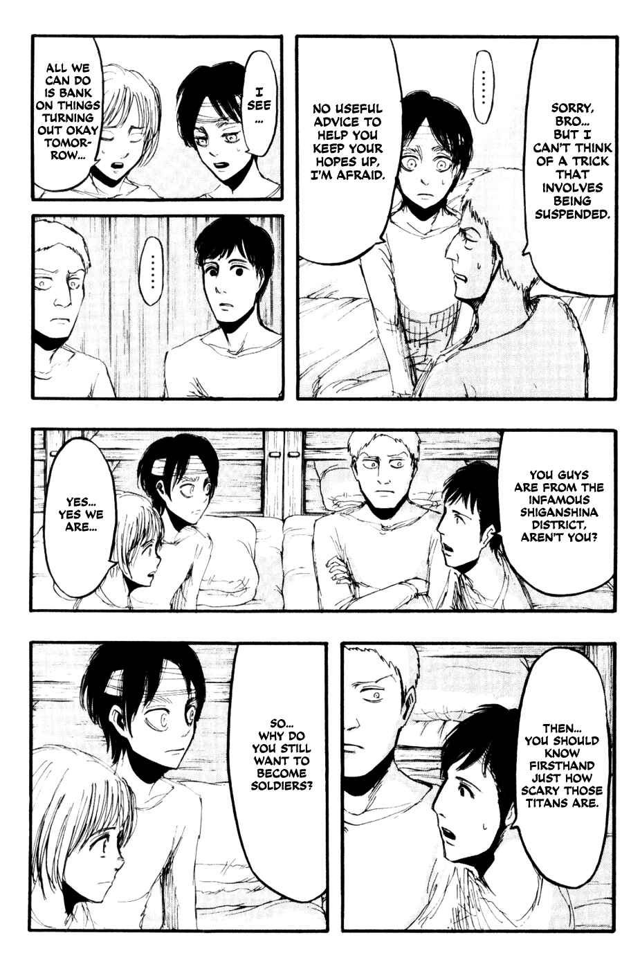 Attack on Titan Chapter 16 page 12