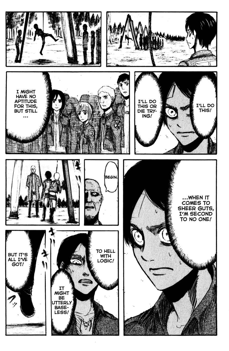 Attack on Titan Chapter 16 page 22