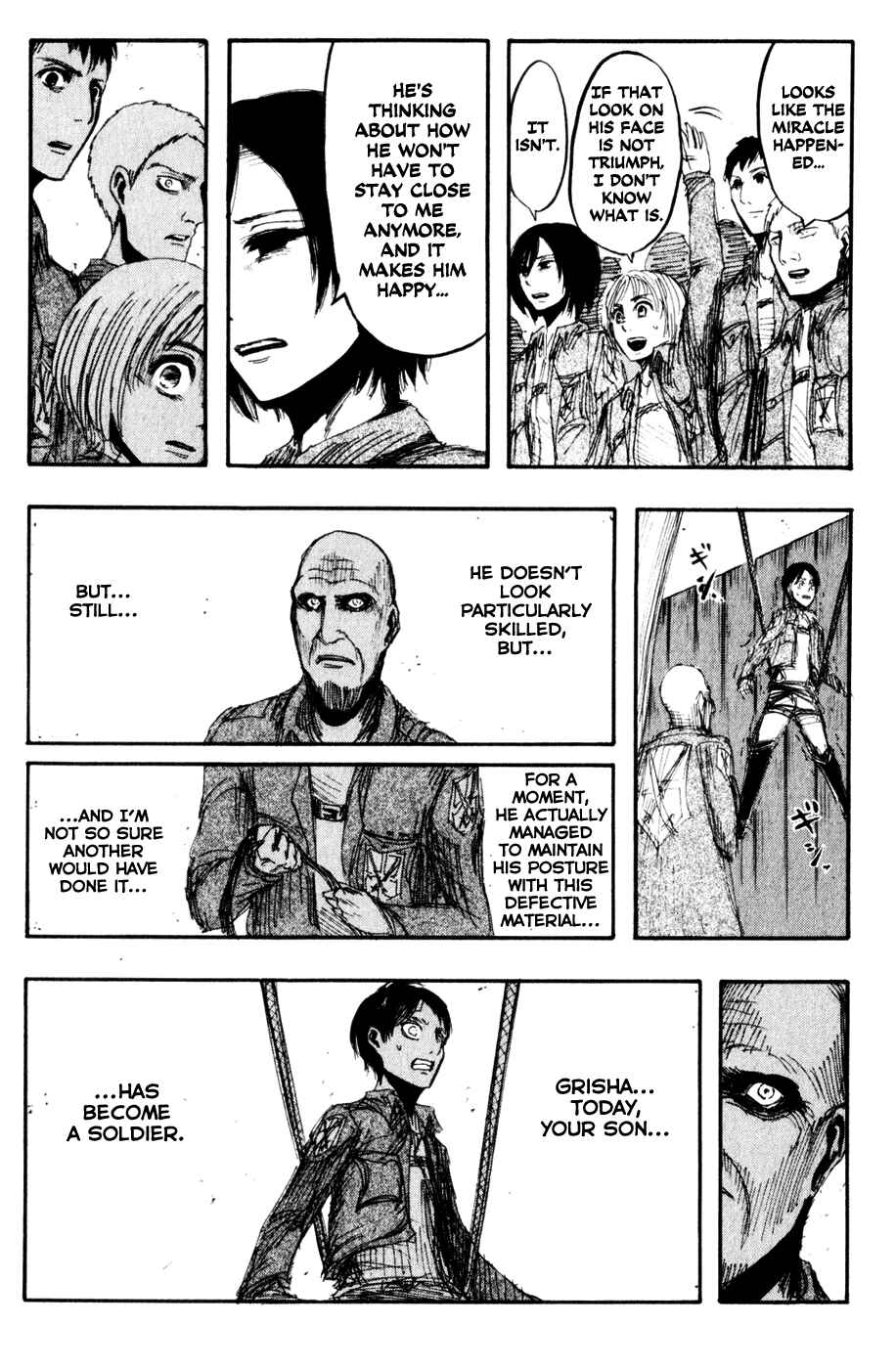 Attack on Titan Chapter 16 page 30