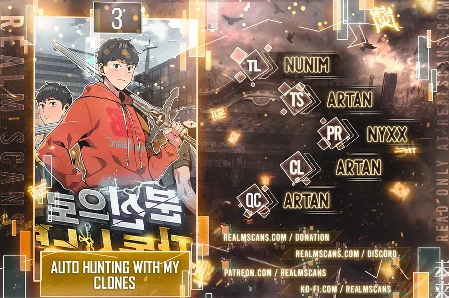 Auto-Hunting With Clones Chapter 3 page 0
