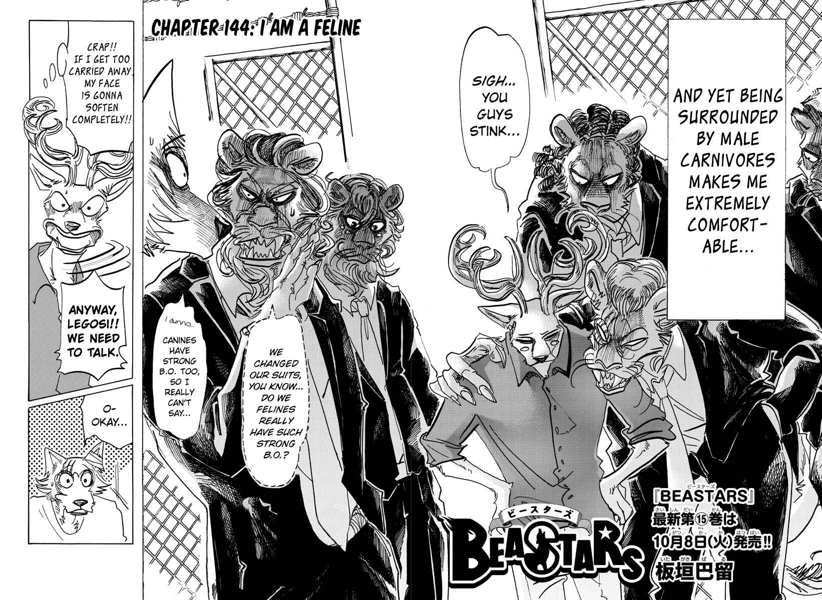 BEASTARS Chapter 144 page 1