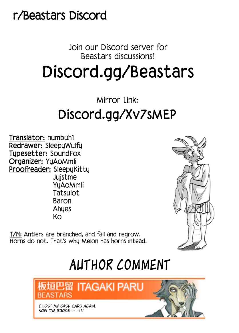 BEASTARS Chapter 181 page 19