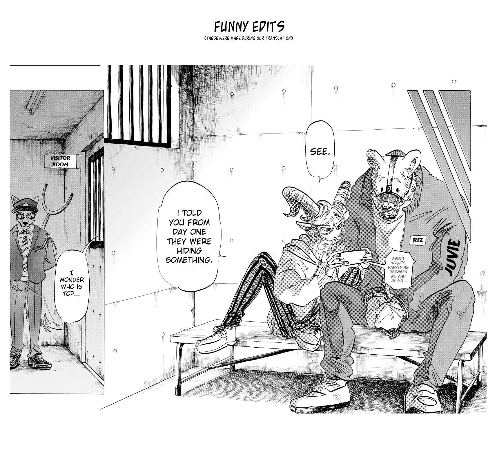 BEASTARS Chapter 182 page 22