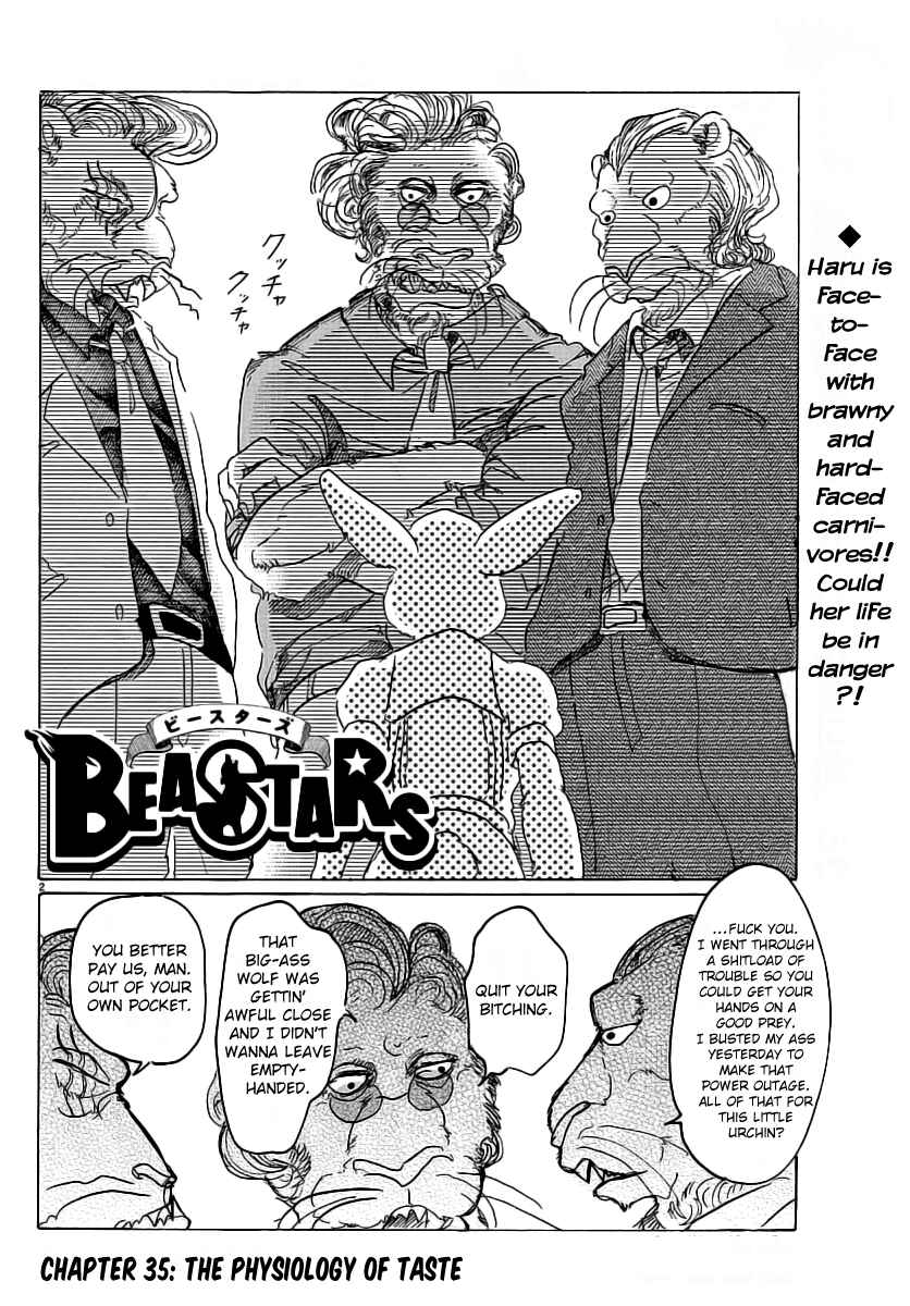 BEASTARS Chapter 35 page 1