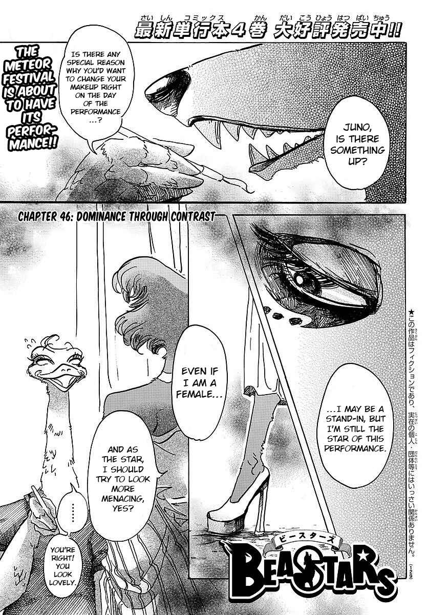 BEASTARS Chapter 46 page 0