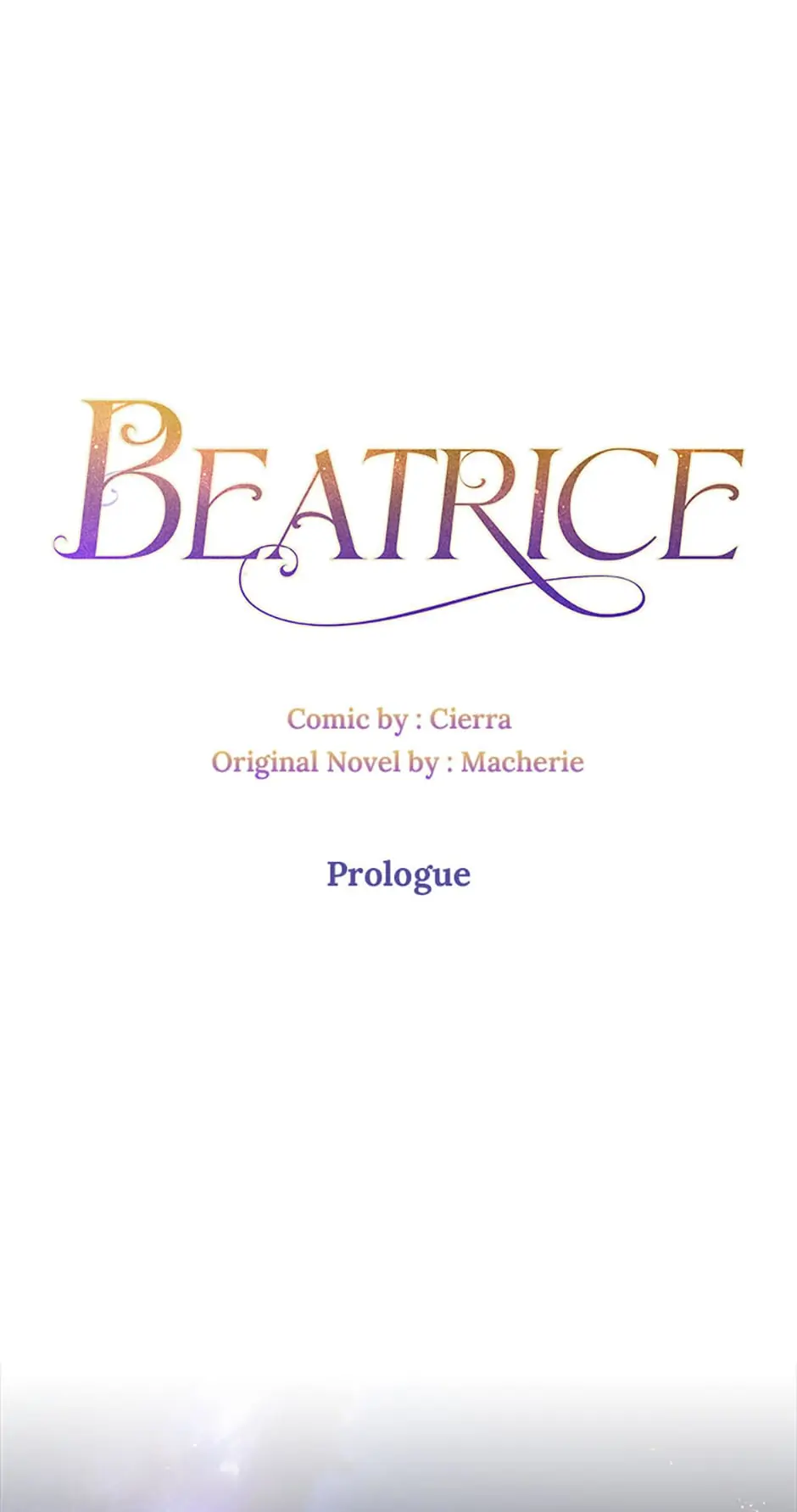 Beatrice Chapter 0.1 page 1