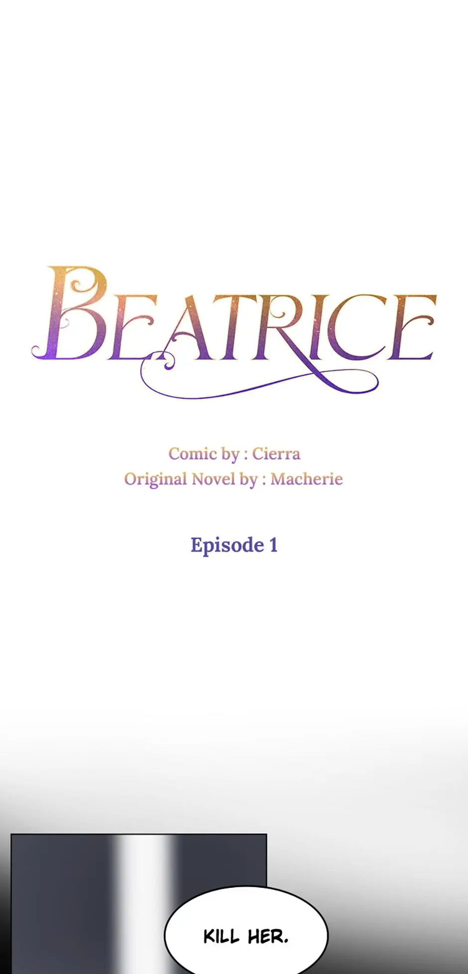 Beatrice Chapter 1 page 0