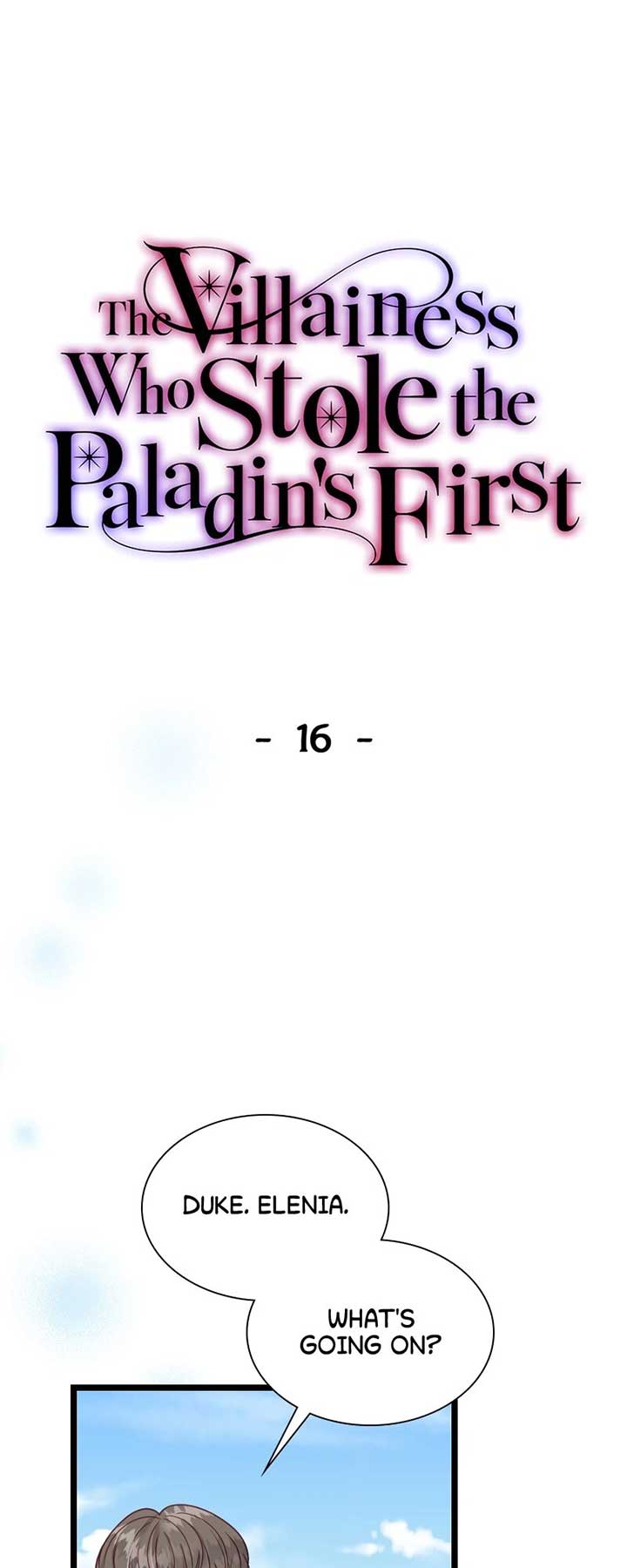 Becoming a Wicked Witch With a Paladin’s First Night Chapter 16 page 0