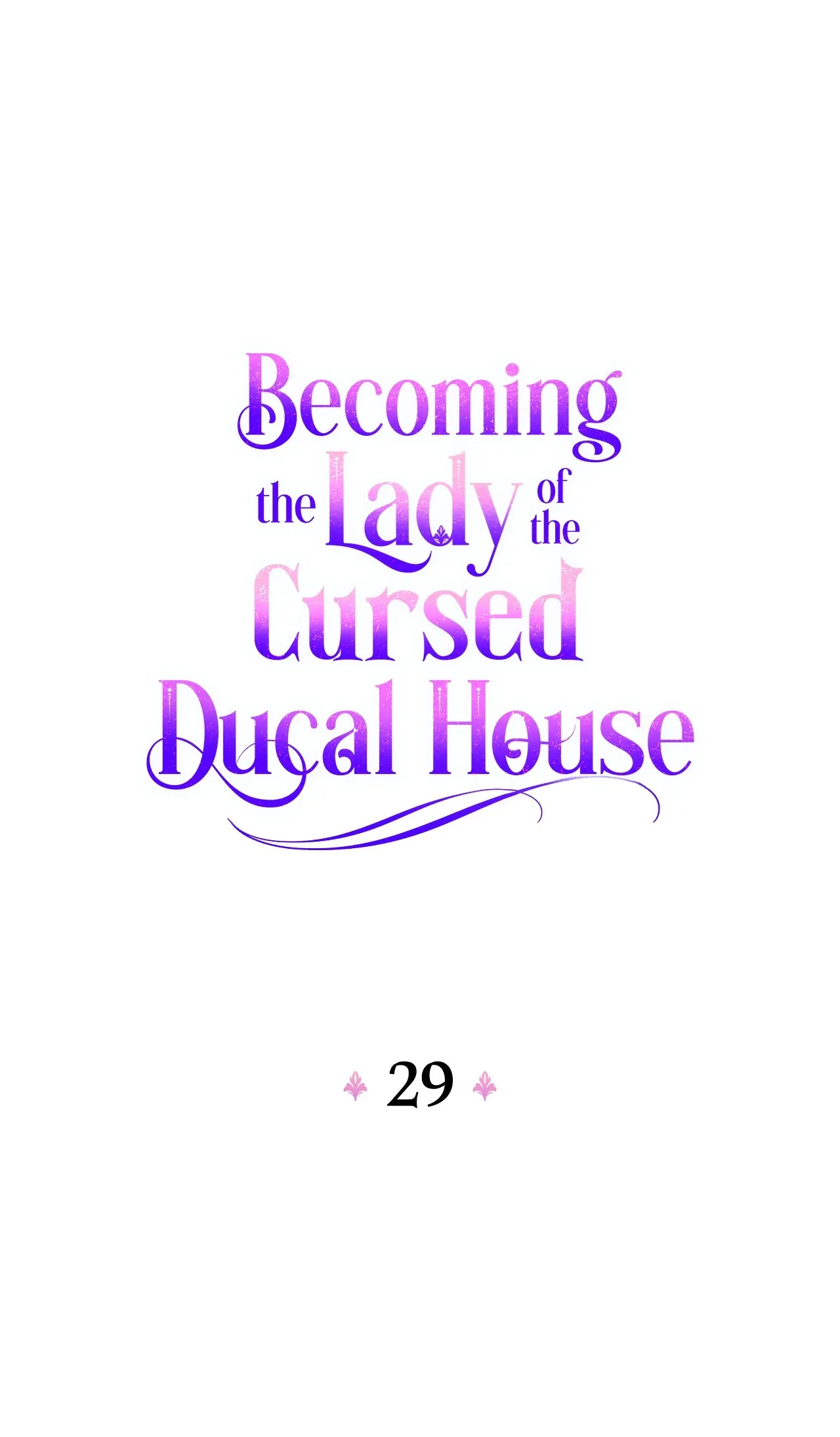Becoming the Lady of the Cursed Ducal House Chapter 29 page 21