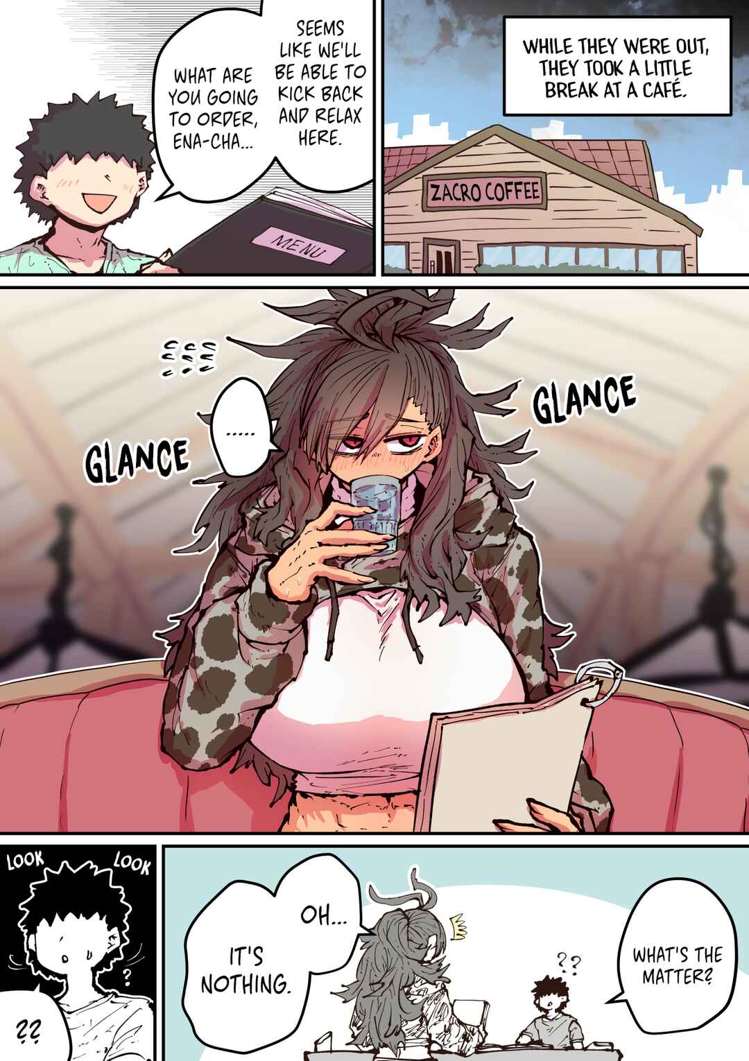 Being Targeted by Hyena-chan Chapter 27 page 0
