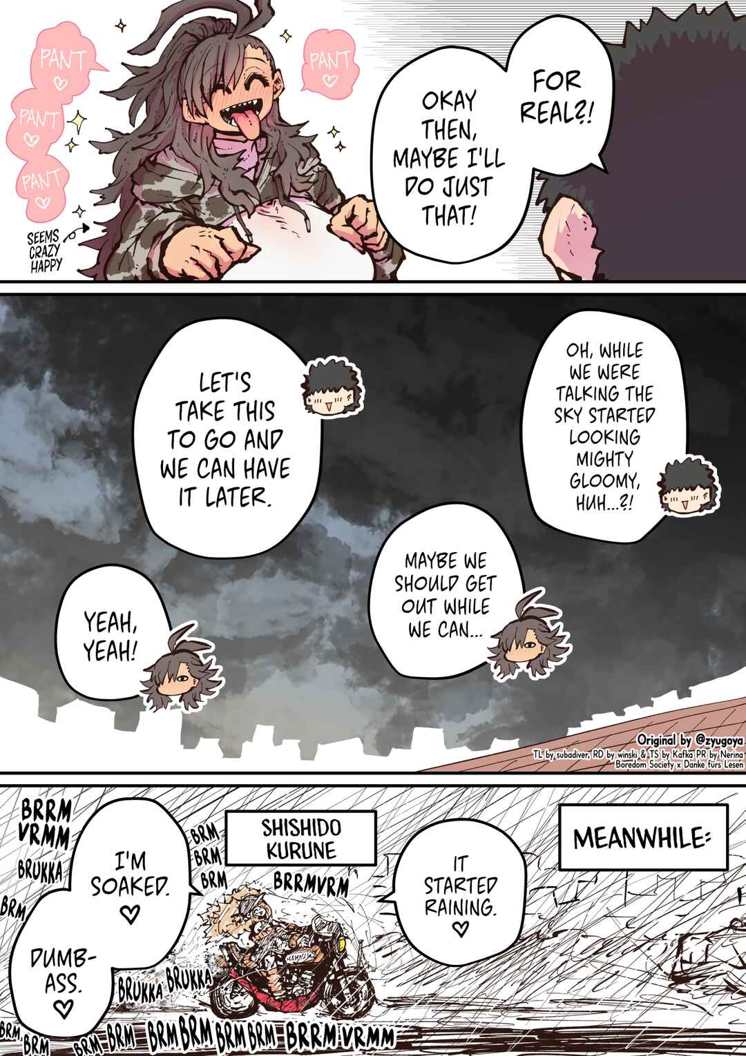 Being Targeted by Hyena-chan Chapter 27 page 3