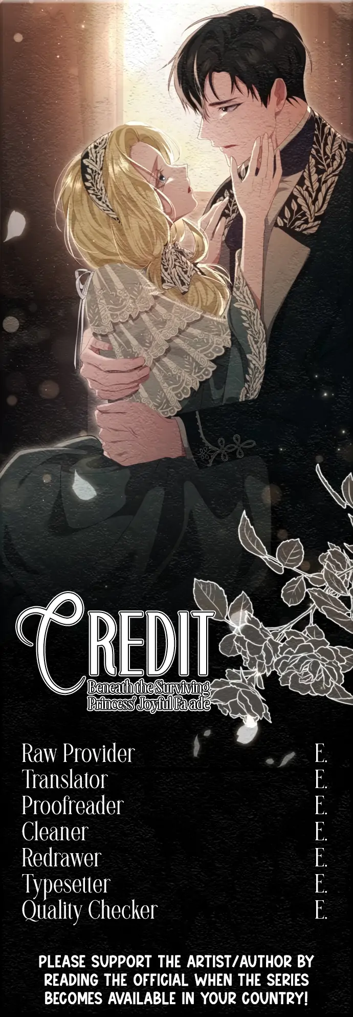 Beneath the Surviving Princess Joyful Facade Chapter 43 page 0