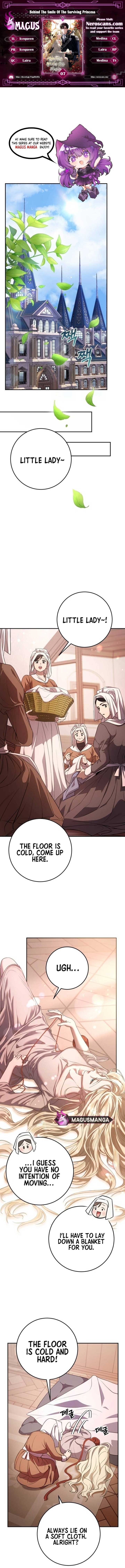 Beneath the Surviving Princess Joyful Facade Chapter 7 page 0
