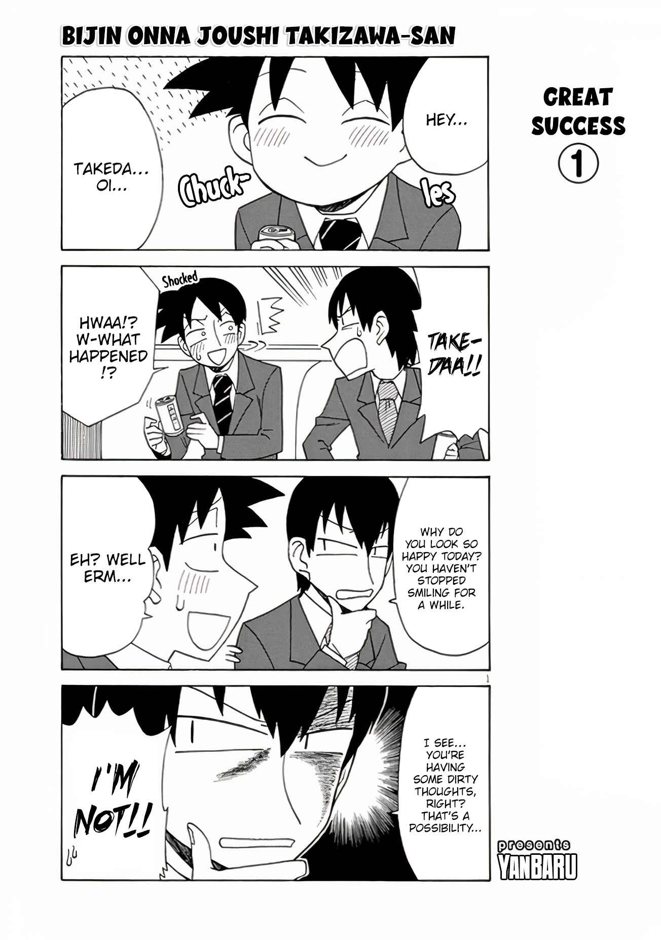 Bijin Onna Joushi Takizawa-san Chapter 110 page 0