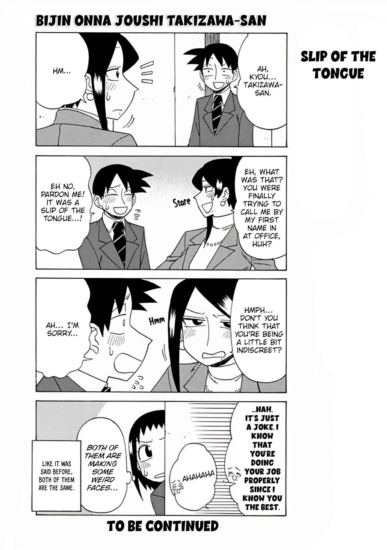 Bijin Onna Joushi Takizawa-san Chapter 110 page 4