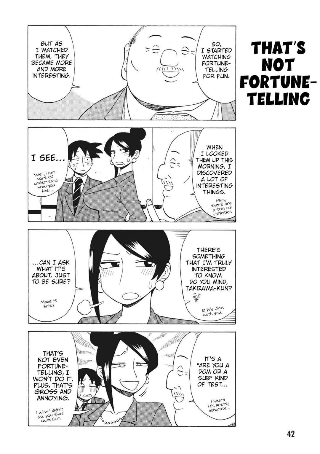 Bijin Onna Joushi Takizawa-san Chapter 147 page 1