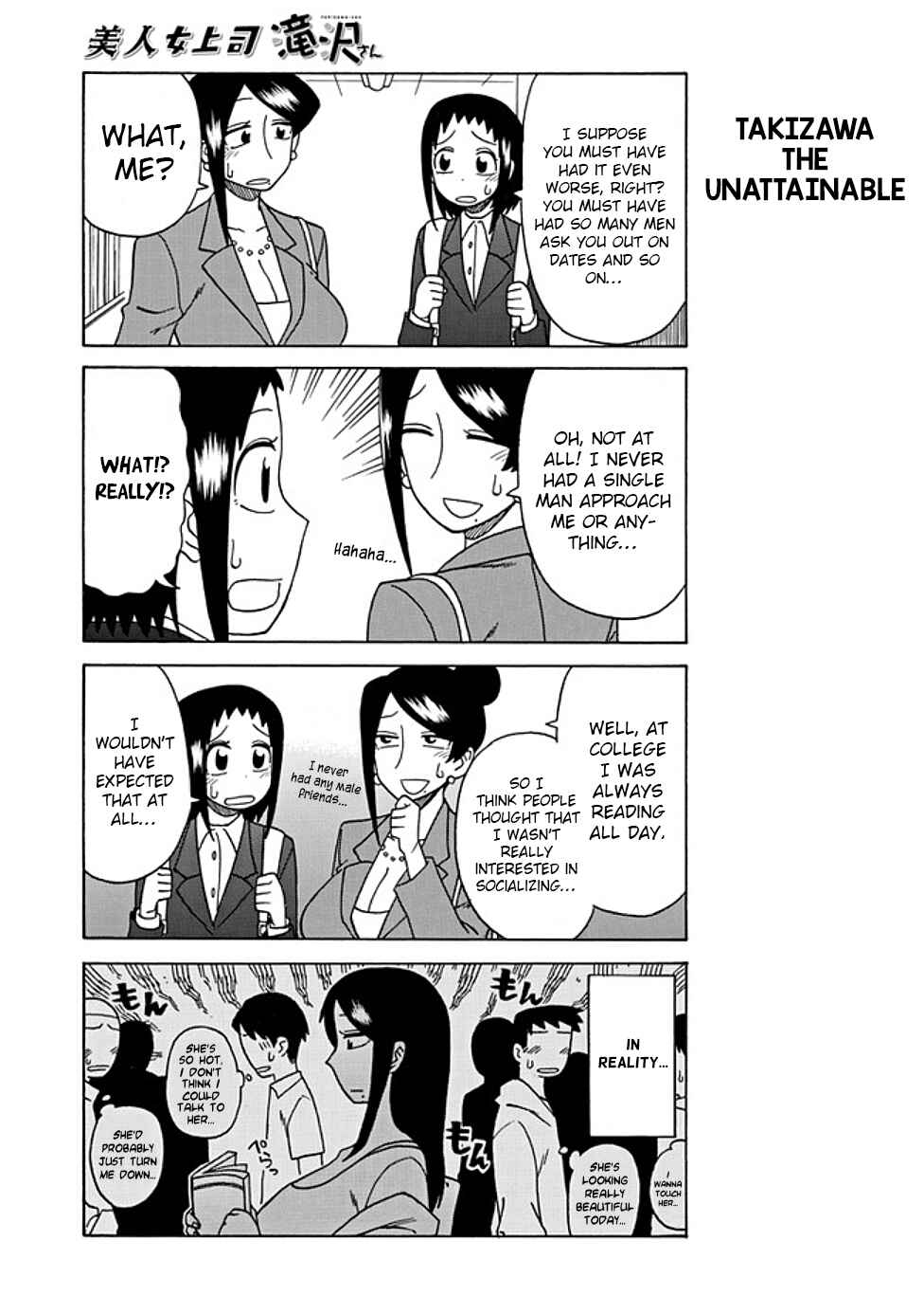 Bijin Onna Joushi Takizawa-san Chapter 30 page 2