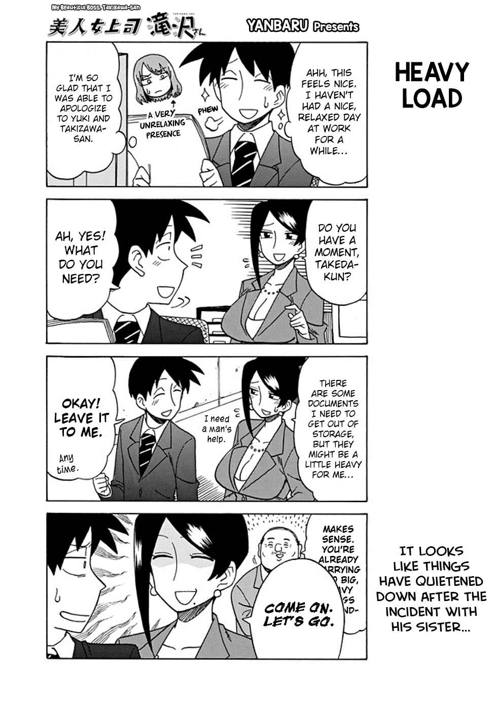 Bijin Onna Joushi Takizawa-san Chapter 44 page 0