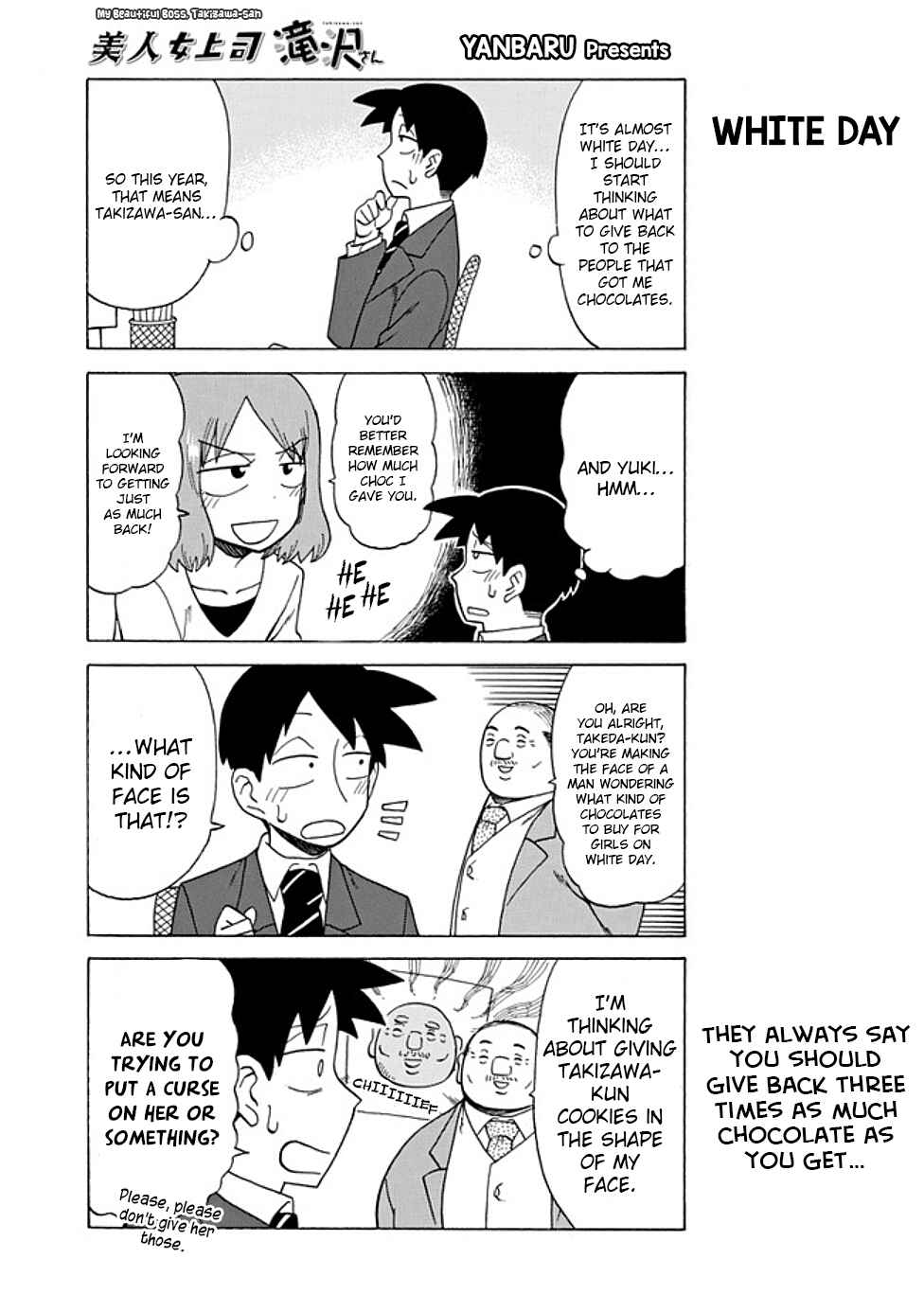 Bijin Onna Joushi Takizawa-san Chapter 65 page 0