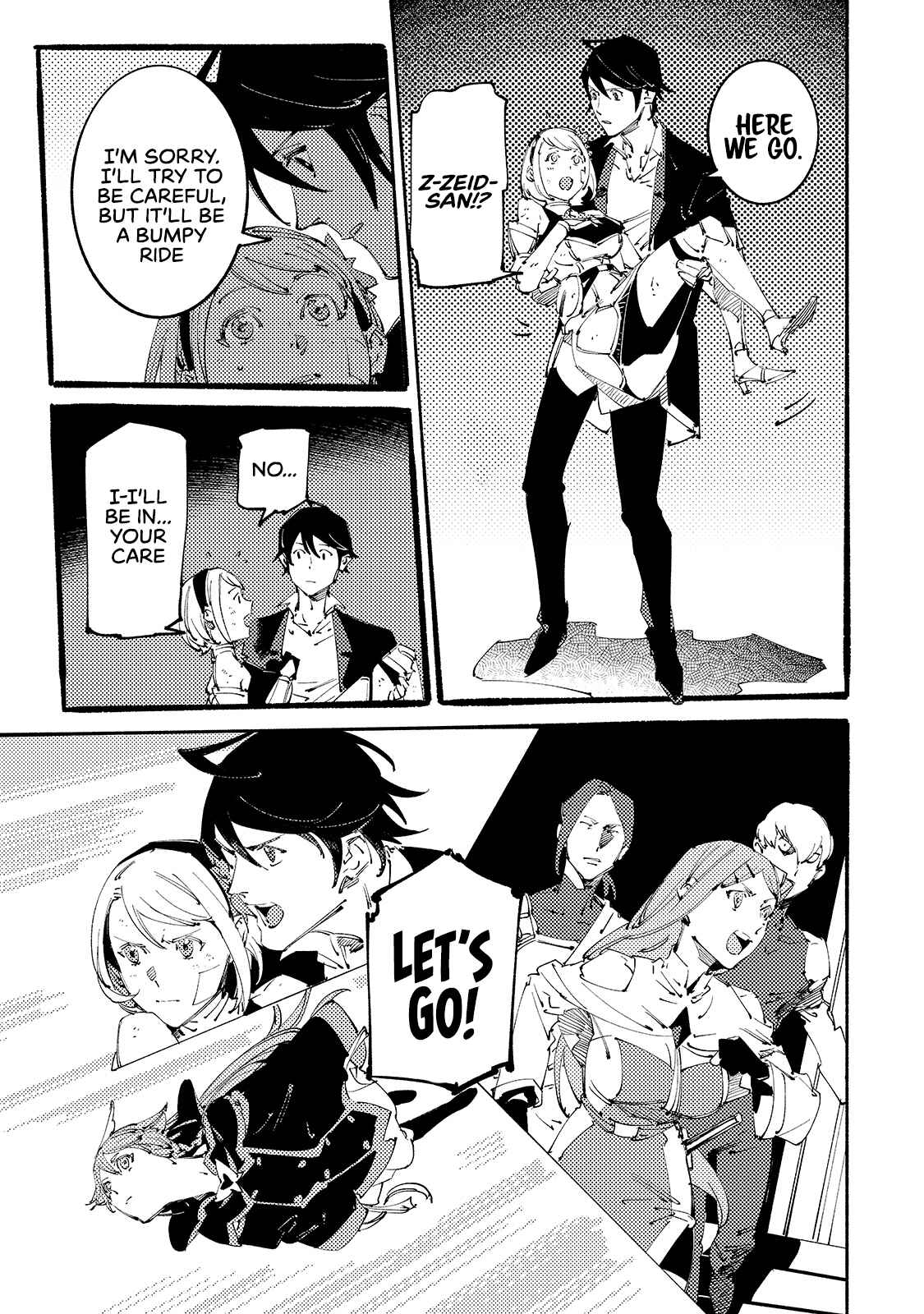 Black na Kishidan no Dorei ga White na Boukensha Guild ni Hikinukarete S-Rank ni Narimashita Chapter 10 page 4