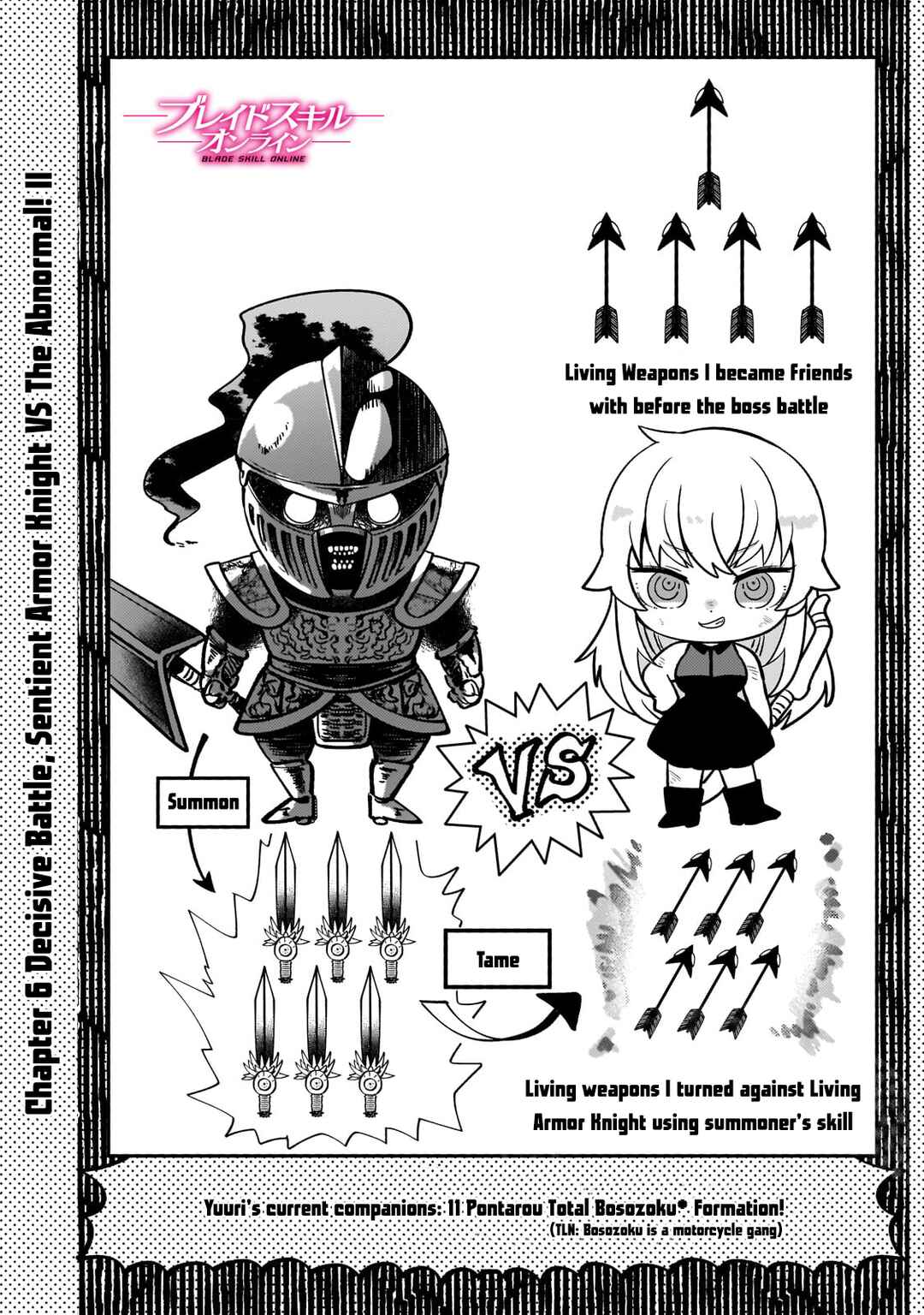 Blade Skill Online: Gomi Shokugyou de Saijaku Bukide Kuso Status no Ore, Itsunomanika "Last Boss" ni Nariagarimasu! Chapter 6 page 0