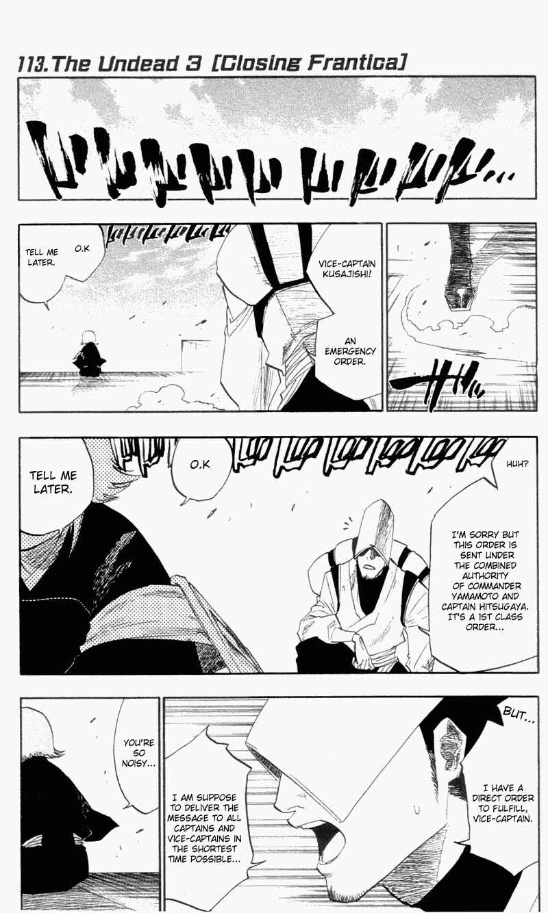 Bleach Chapter 113 page 0