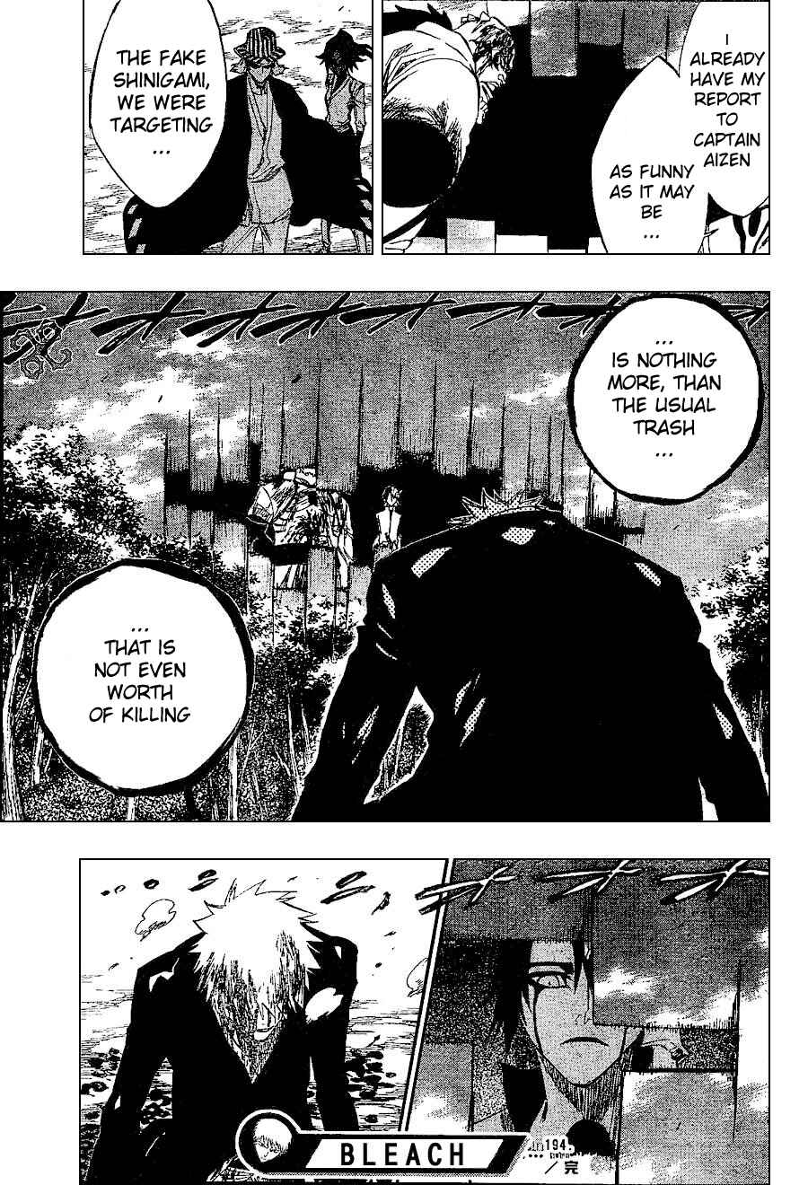 Bleach Chapter 194 page 17