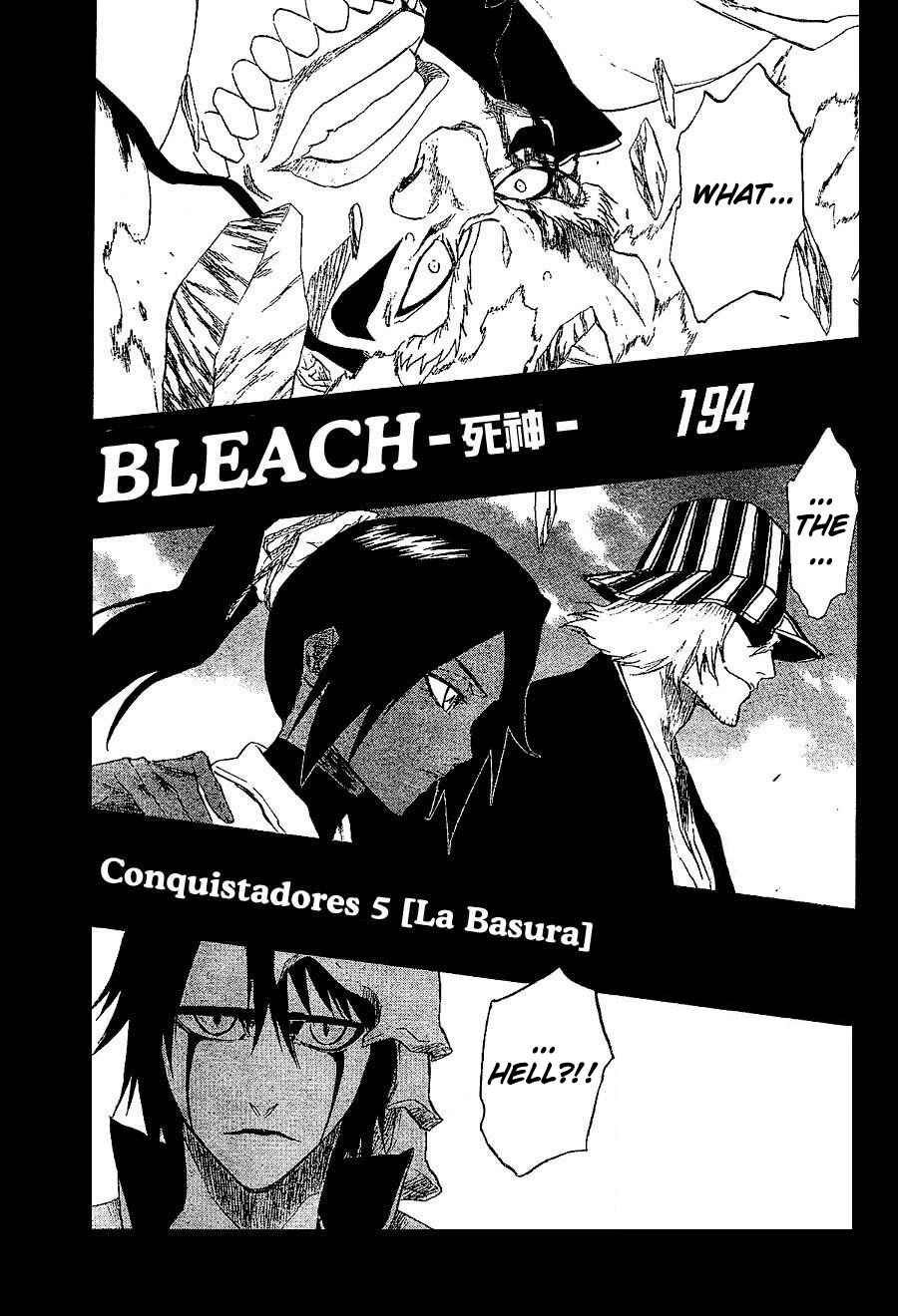 Bleach Chapter 194 page 3