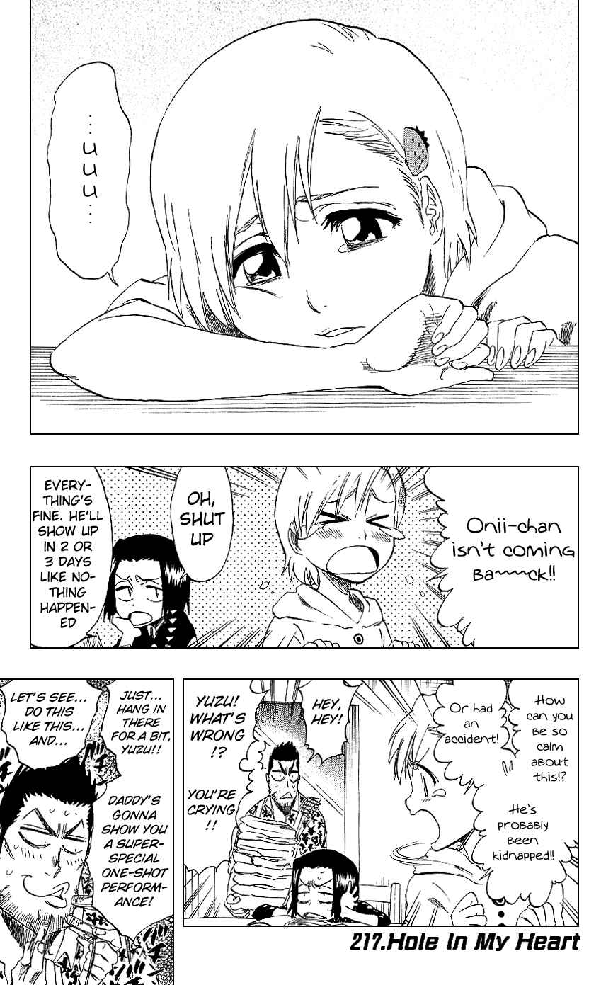 Bleach Chapter 217 page 0