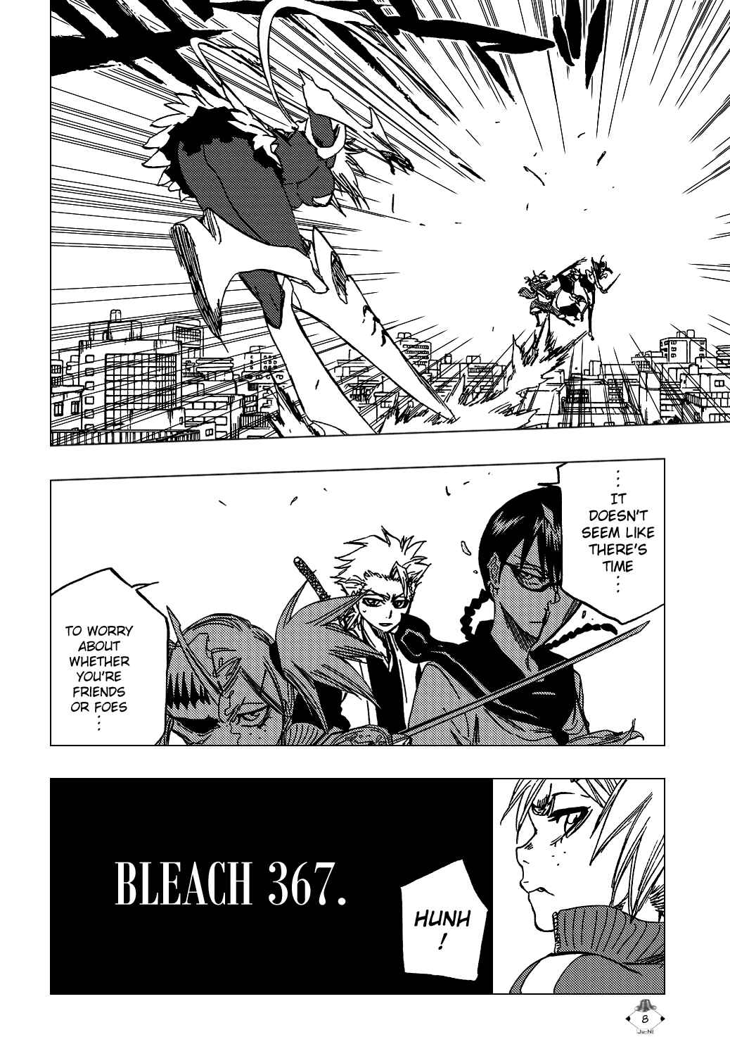 Bleach Chapter 367 page 10