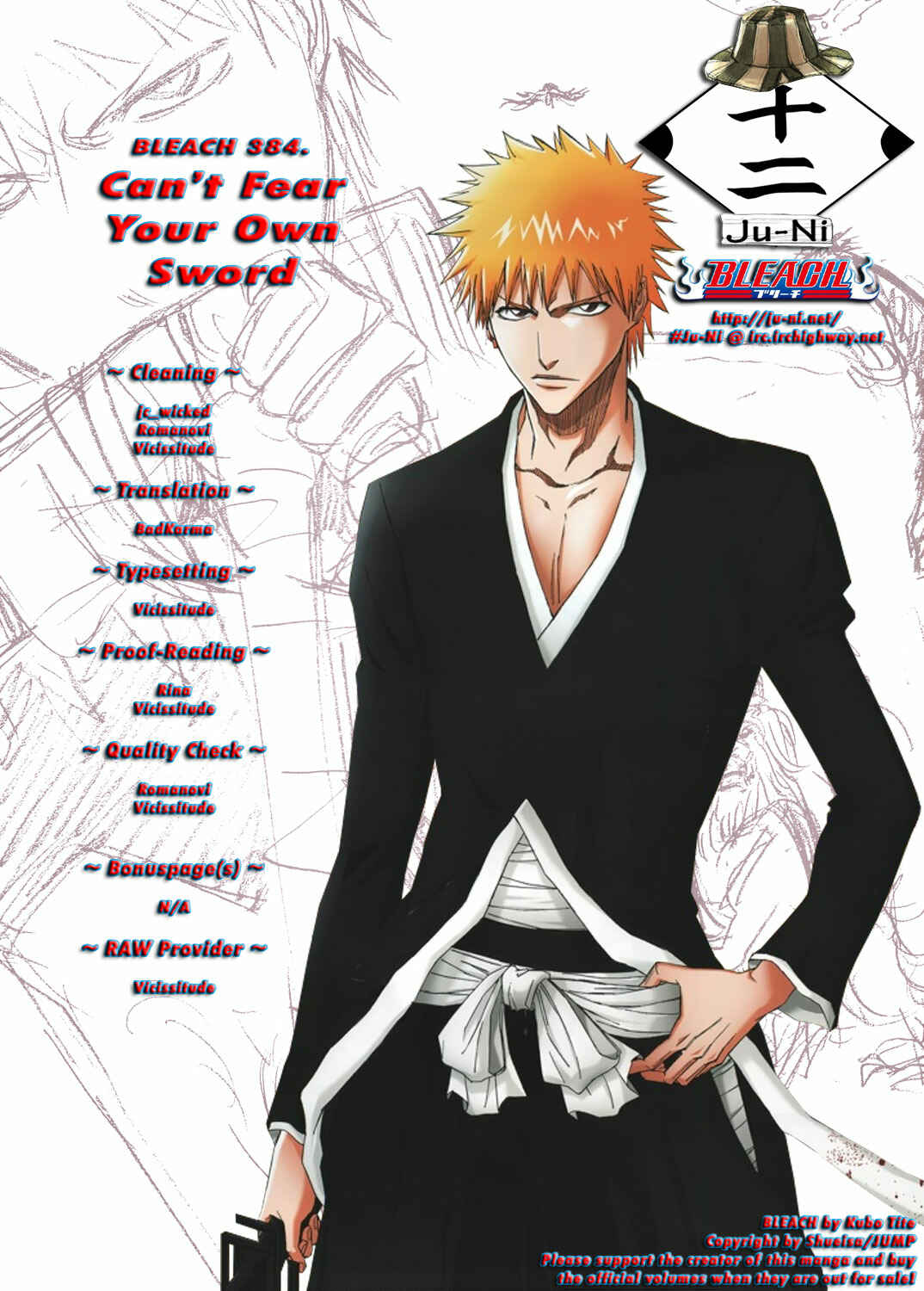 Bleach Chapter 384 page 0