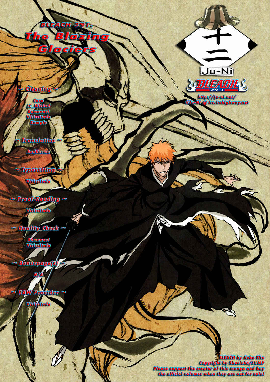 Bleach Chapter 391 page 0