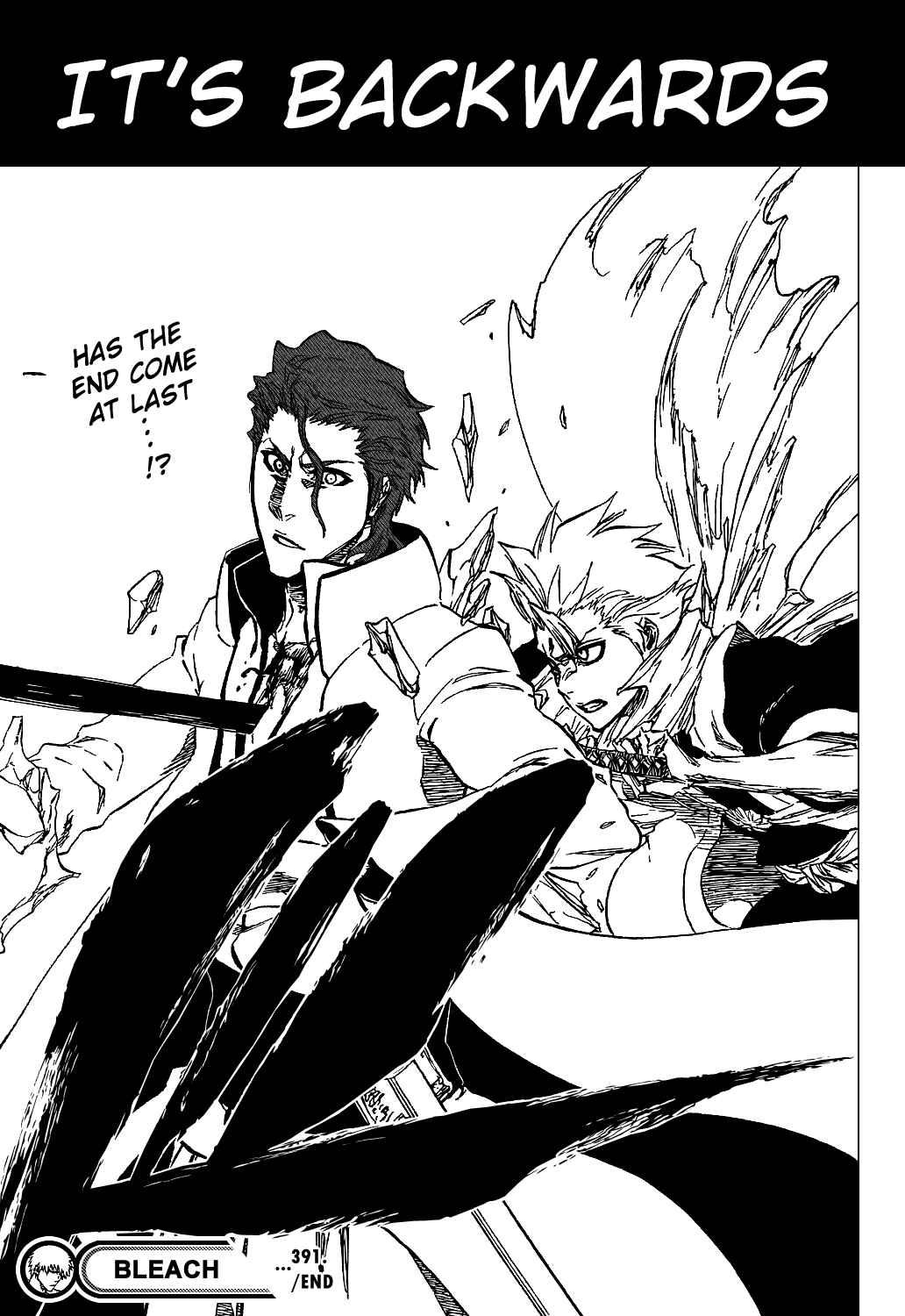 Bleach Chapter 391 page 21