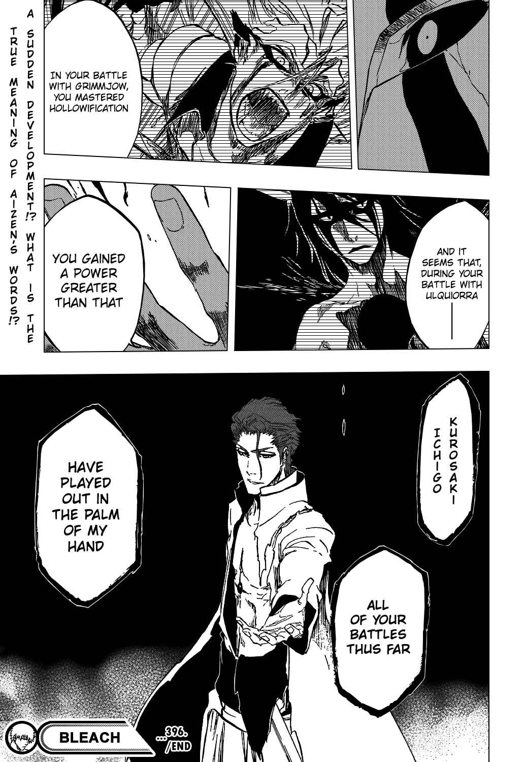 Bleach Chapter 396 page 21